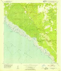 Okefenokee Slough 1954 topographic map preview