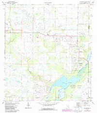 Old Myakka 1973 topographic map thumbnail