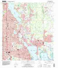 Oldsmar 1995 topographic map thumbnail