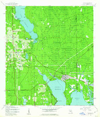 Oldsmar 1943 topographic map thumbnail