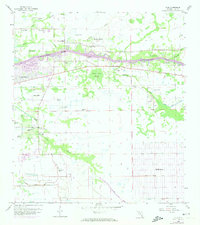 Olga 1958 topographic map thumbnail