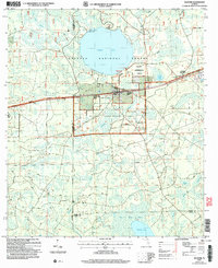 Olustee 2005 topographic map thumbnail