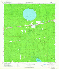 Olustee 1963 topographic map preview