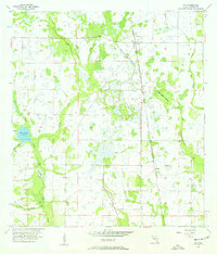 Ona 1956 topographic map preview