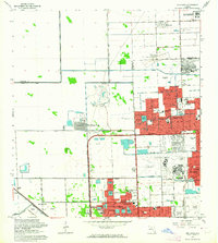Opa-locka 1962 topographic map thumbnail
