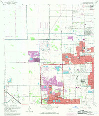 Opa-locka 1962 topographic map thumbnail
