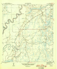 Orange 1945 topographic map thumbnail