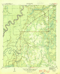 Orange 1945 topographic map thumbnail