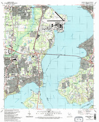 Orange Park 1993 topographic map thumbnail