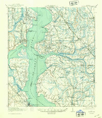 Orange Park 1918 topographic map thumbnail