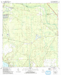 Orangedale 1993 topographic map thumbnail