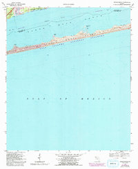 Oriole Beach 1969 topographic map thumbnail