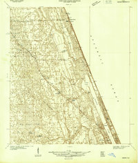 Ormond 1937 topographic map thumbnail