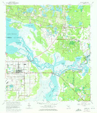 Osteen 1965 topographic map thumbnail