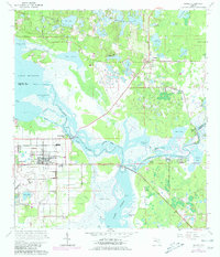 Osteen 1965 topographic map thumbnail
