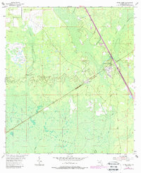 Otter Creek 1954 topographic map thumbnail