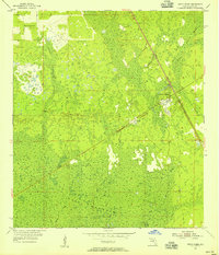 Otter Creek 1954 topographic map thumbnail