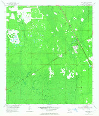 Otter Creek 1954 topographic map thumbnail