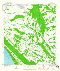 Overstreet 1943 topographic map preview