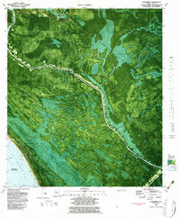 Overstreet 1982 topographic map preview