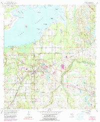 Oviedo 1956 topographic map thumbnail