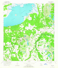 Oviedo 1956 topographic map thumbnail