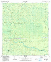 Owens Bridge 1990 topographic map thumbnail