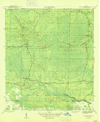 Owens Bridge 1946 topographic map thumbnail