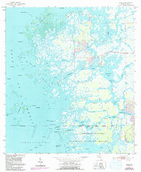 Ozello 1954 topographic map thumbnail
