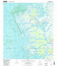 Ozello 1994 topographic map thumbnail
