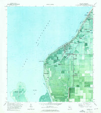 Pahokee 1970 topographic map thumbnail