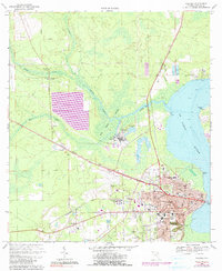 Palatka 1968 topographic map thumbnail