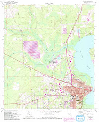 Palatka 1968 topographic map thumbnail