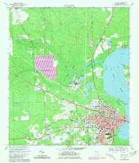 Palatka 1968 topographic map thumbnail