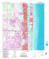 Palm Beach 1946 topographic map thumbnail