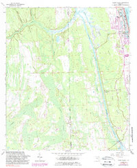 Palm Valley 1964 topographic map thumbnail
