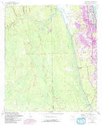 Palm Valley 1964 topographic map thumbnail