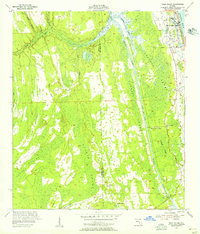 Palm Valley 1952 topographic map thumbnail
