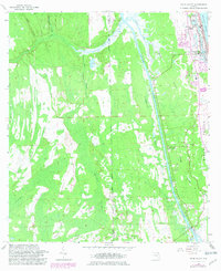Palm Valley 1964 topographic map thumbnail