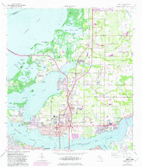 Palmetto 1964 topographic map thumbnail