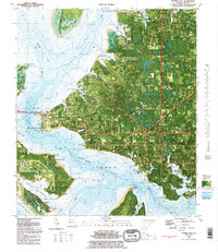 Panama City 1982 topographic map thumbnail