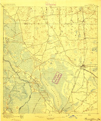 Panasoffkee topographic map thumbnail