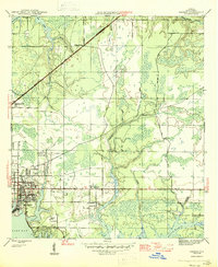 Parker 1945 topographic map preview