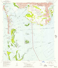 Pass-A-Grille Beach 1956 topographic map thumbnail