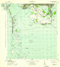 Pass-A-Grille 1943 topographic map thumbnail