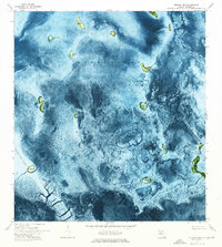 Pelican Keys 1972 topographic map thumbnail