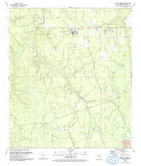 Penney Farms 1993 topographic map thumbnail