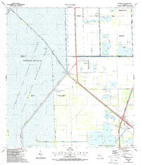 Pennsuco 1988 topographic map thumbnail