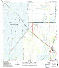 Pennsuco 1988 topographic map thumbnail