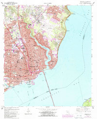 Pensacola 1970 topographic map thumbnail